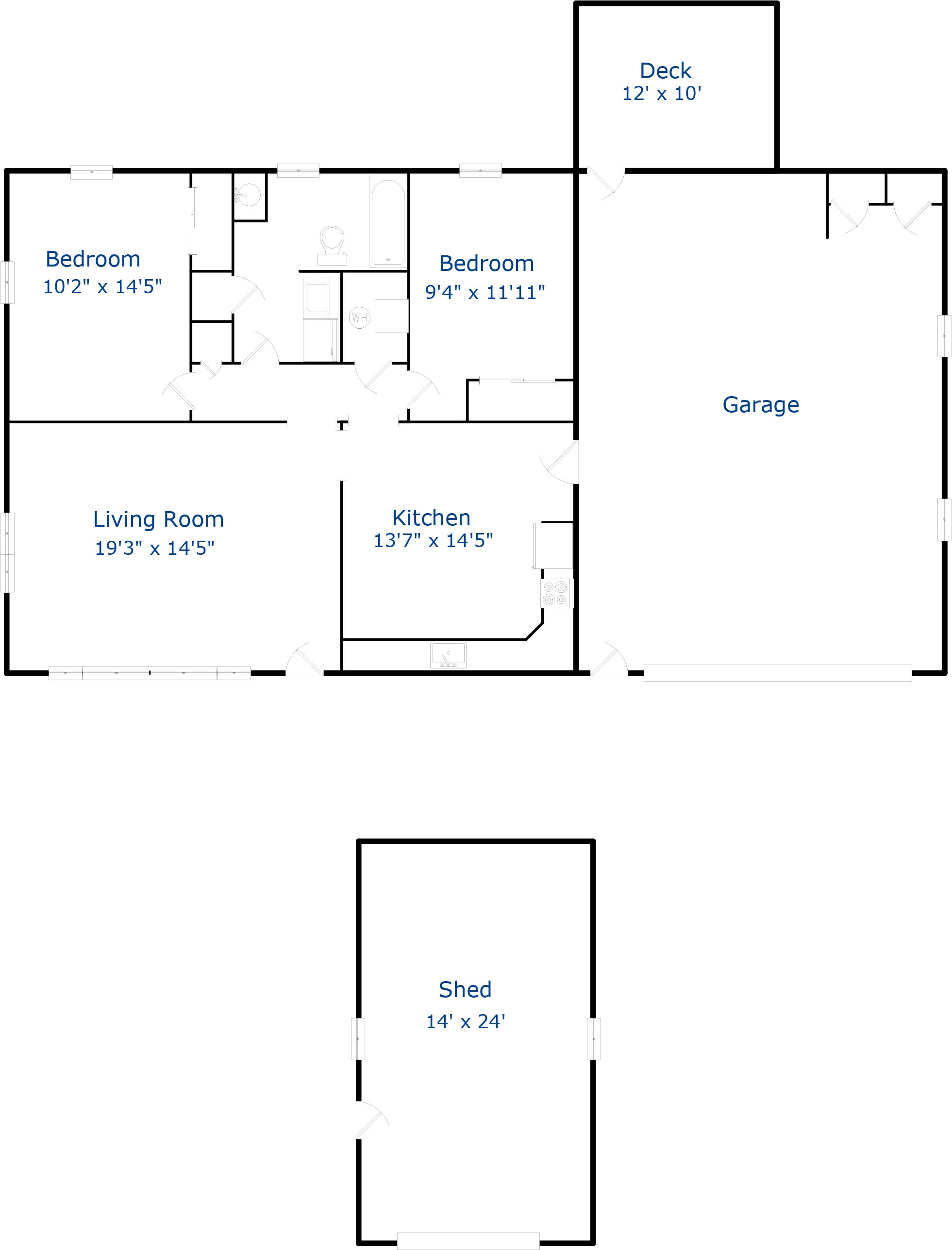 6155 Camp Warren Road, Decatur, IL Floorplan